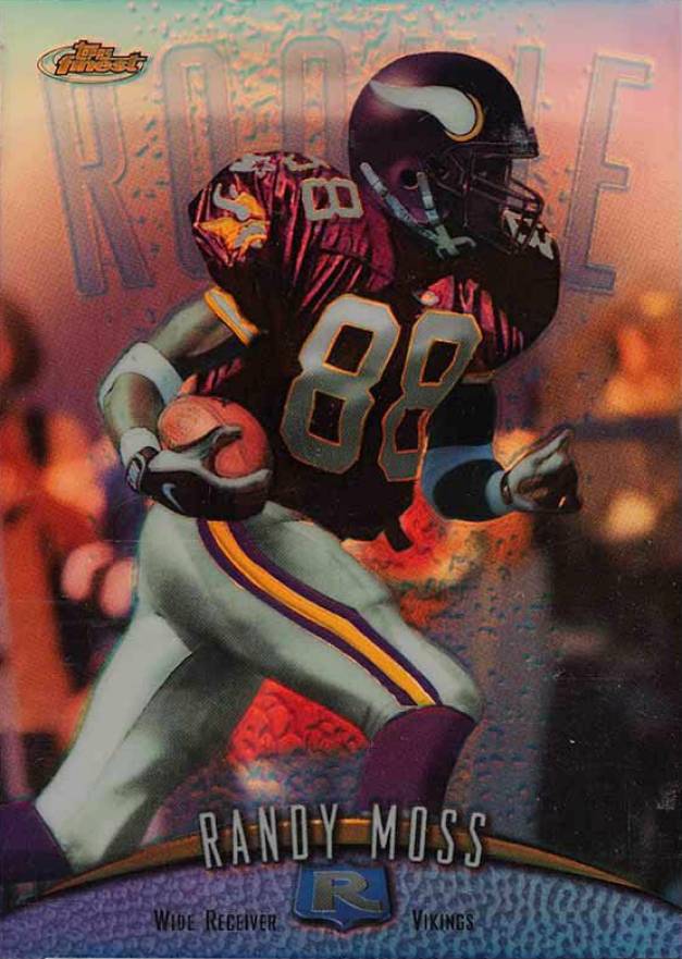 1998 Finest Randy Moss #135 Football Card