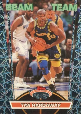 1992 Stadium Club Beam Team Tim Hardaway #14 Basketball Card