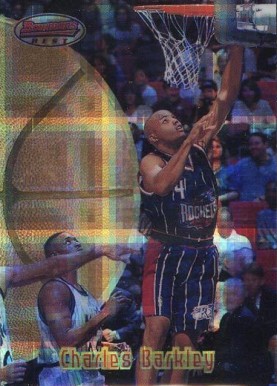 1997 Bowman's Best Charles Barkley #65 Basketball Card
