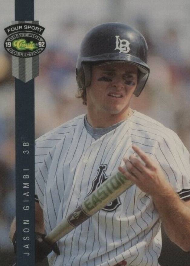 1992 Classic 4 Sport Jason Giambi #267 Baseball Card