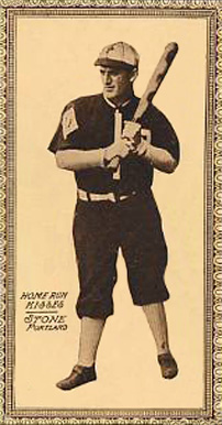 1912 Home Run Kisses Stone, Portland # Baseball Card