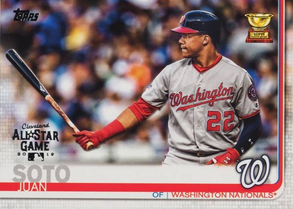 2019 Topps Complete Set Juan Soto #213 Baseball Card