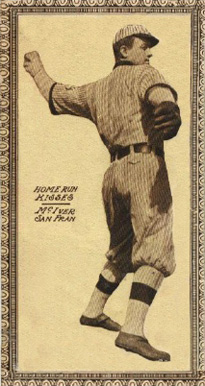 1912 Home Run Kisses McIver, San Fran # Baseball Card