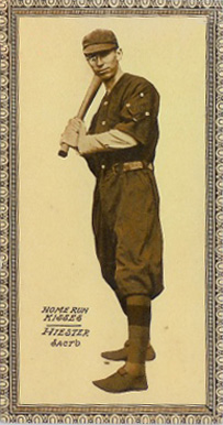 1912 Home Run Kisses Hiester, Sacto # Baseball Card