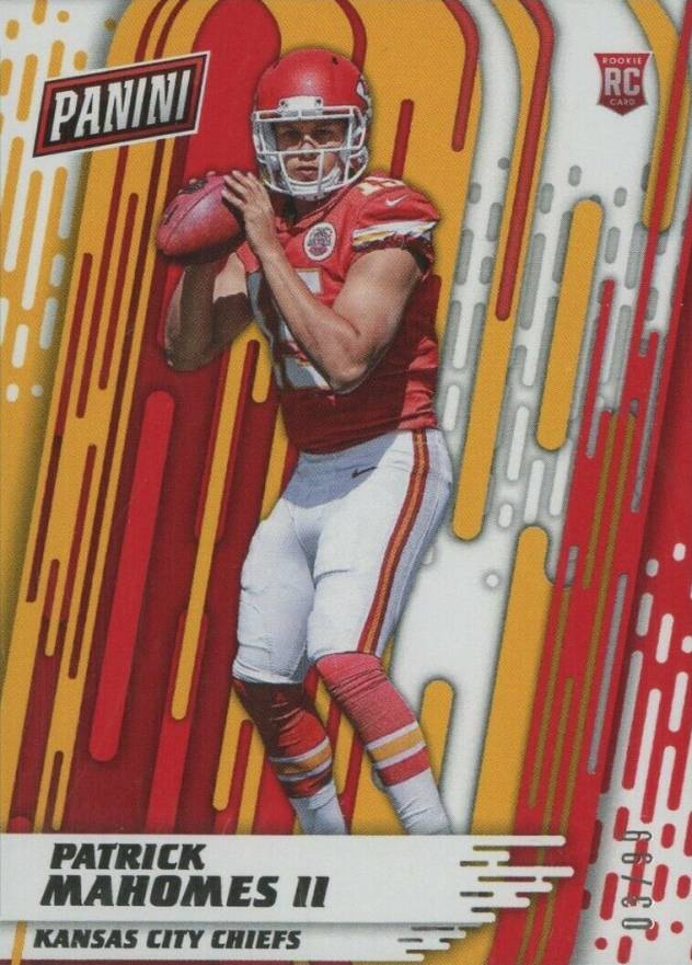 2017 Panini Kickoff Rookies Patrick Mahomes II #R28 Football Card