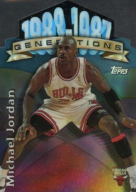 1997 Topps Generations Michael Jordan #G2 Basketball Card