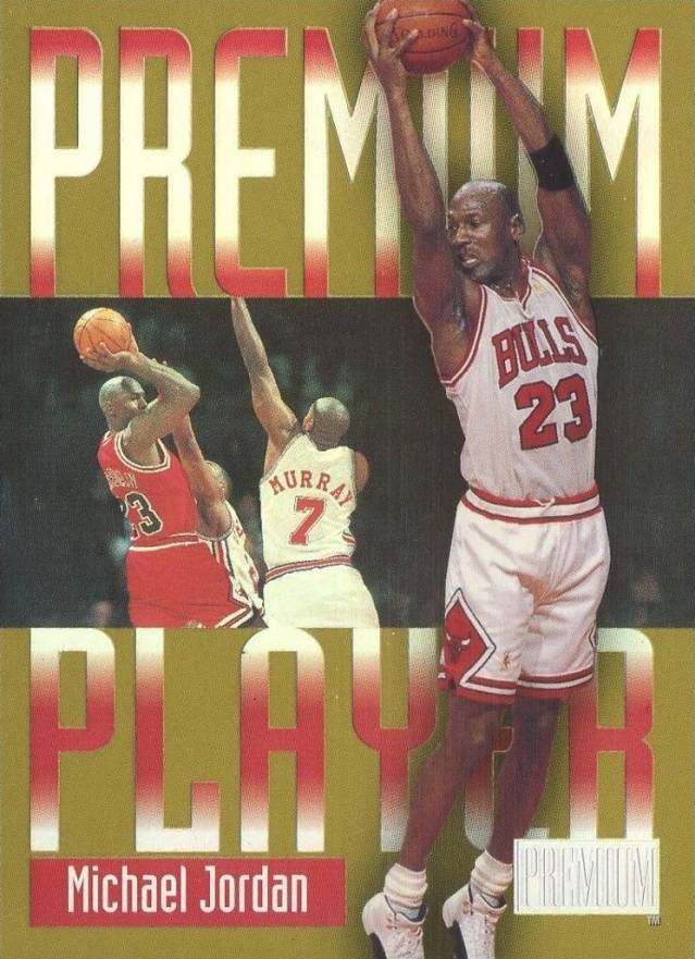 1997 Skybox Premium Premium Player Michael Jordan #1 Basketball Card