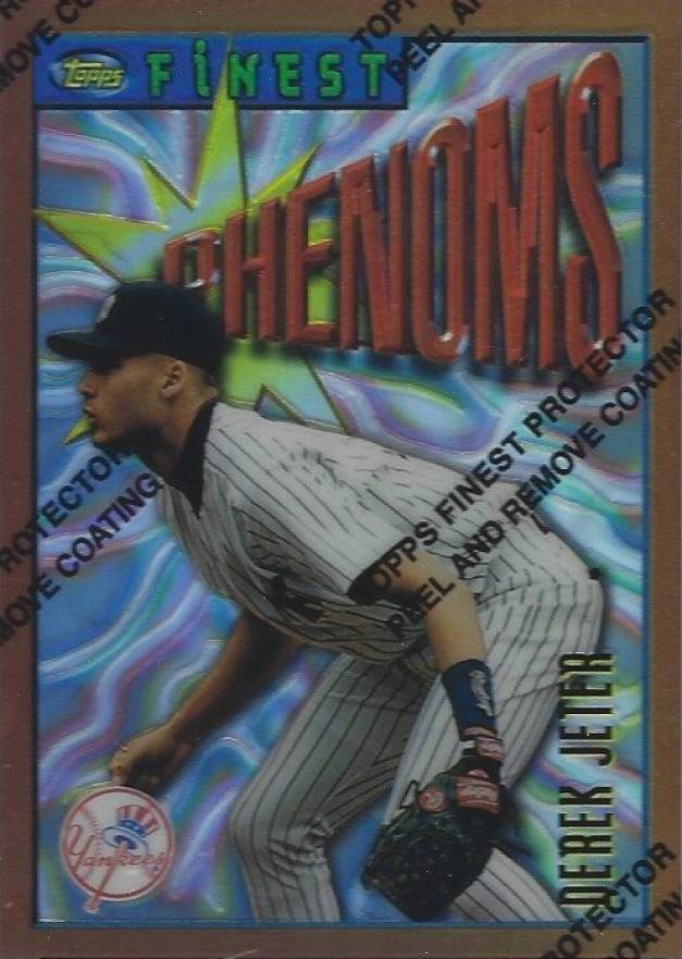 1996 Finest Derek Jeter #92 Baseball Card