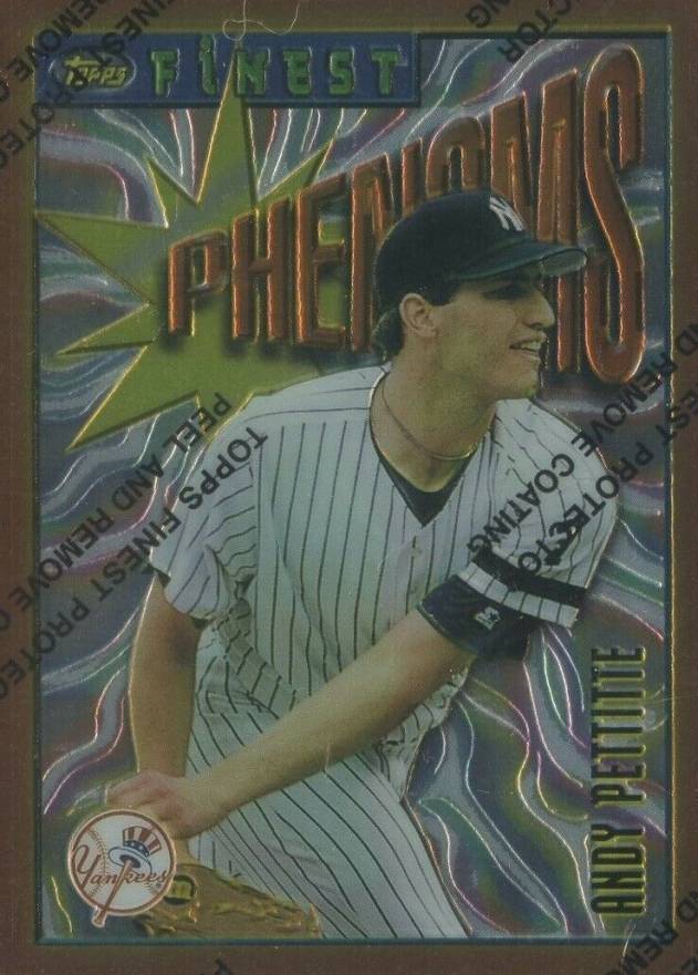 1996 Finest Andy Pettitte #122 Baseball Card