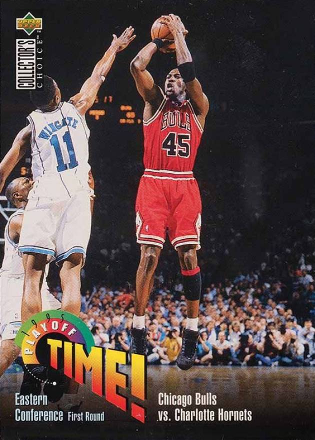 1995 Collector's Choice  Michael Jordan #143 Basketball Card