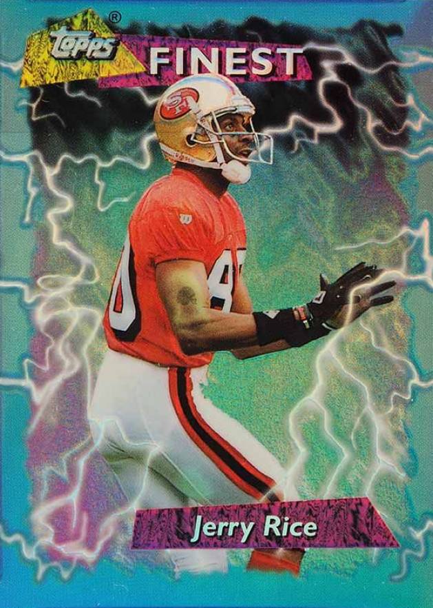 1995 Finest Jerry Rice #180 Football Card