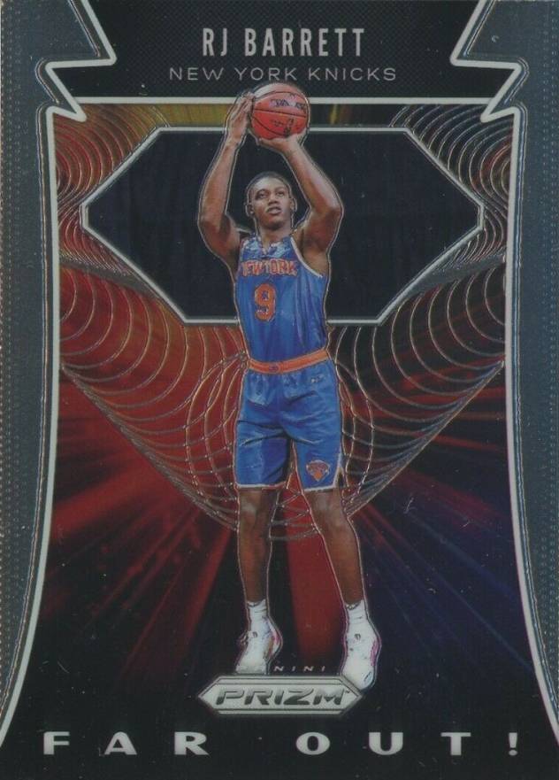 2019 Panini Prizm Far Out RJ Barrett #25 Basketball Card