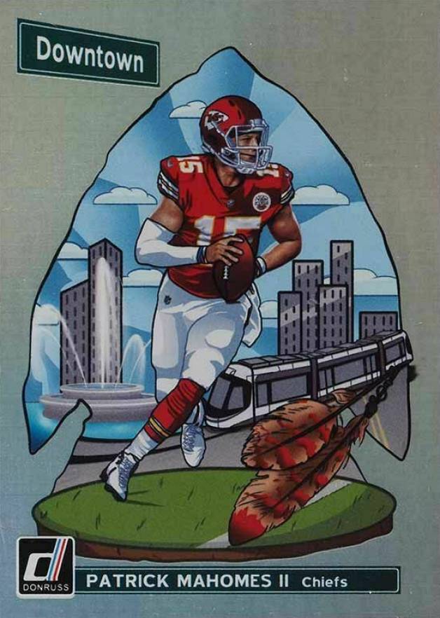 2018 Panini Donruss Downtown Patrick Mahomes II #DT-18 Football Card