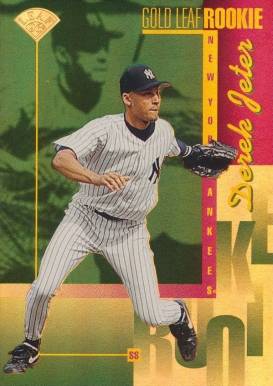 1996 Leaf Derek Jeter #211 Baseball Card