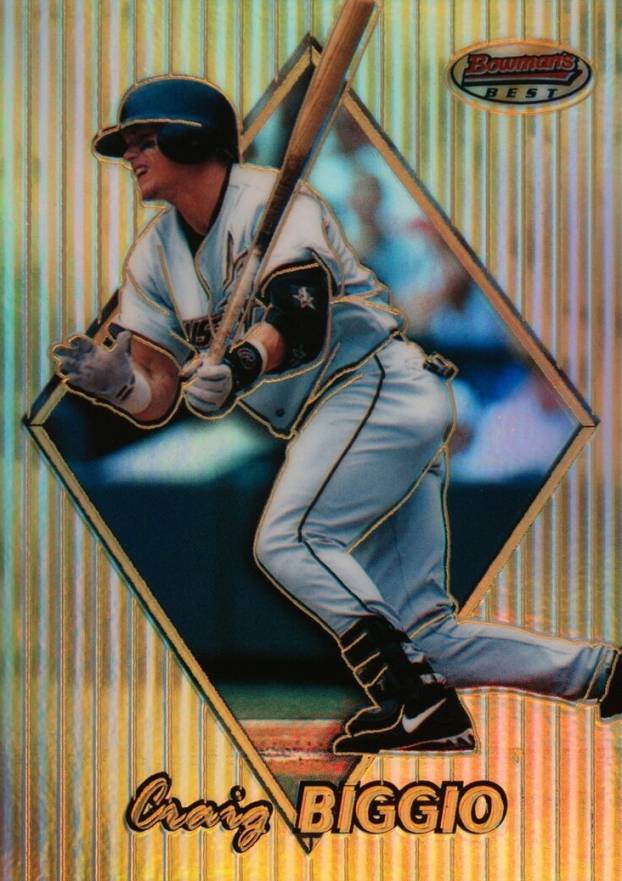 1999 Bowman's Best Craig Biggio #25 Baseball Card