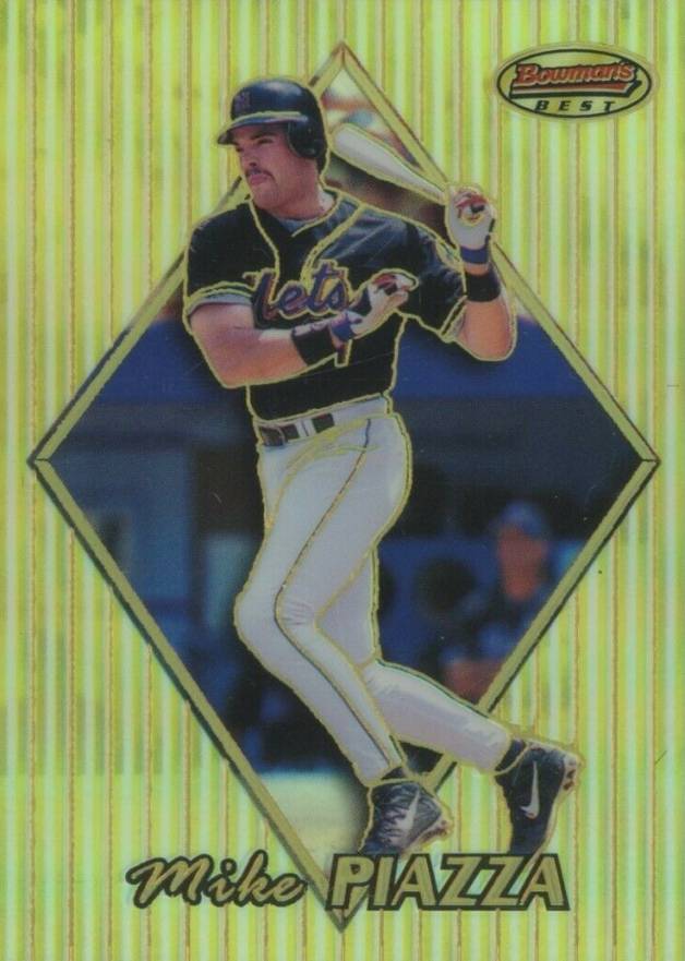 1999 Bowman's Best Mike Piazza #31 Baseball Card