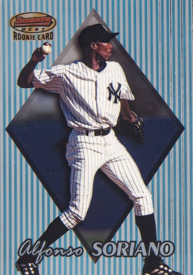 1999 Bowman's Best Alfonso Soriano #169 Baseball Card