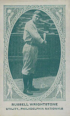 1922 American Caramel Russell Wrightstone # Baseball Card