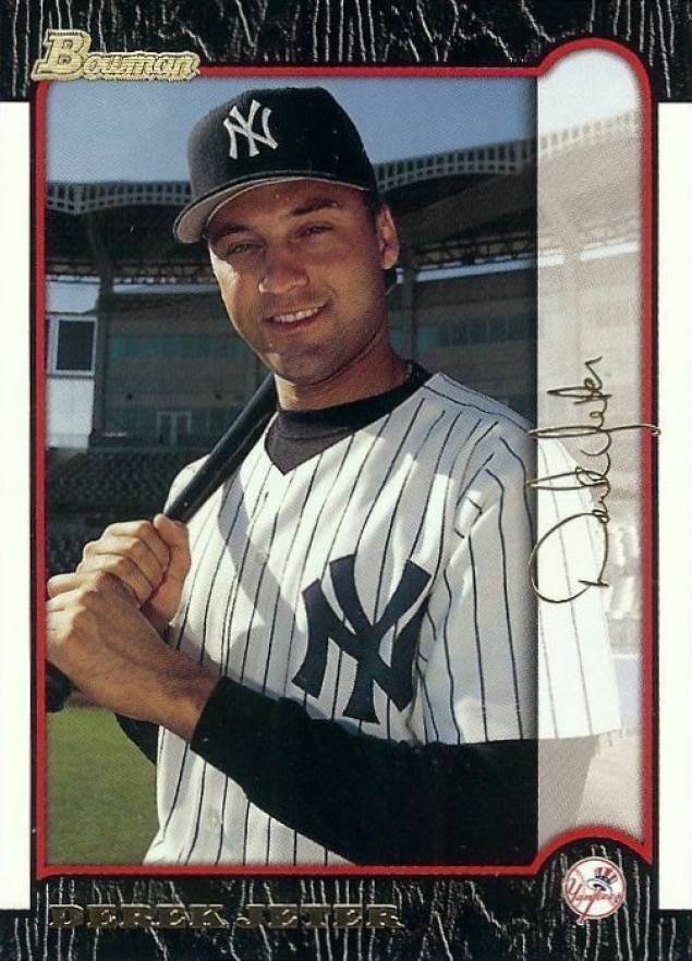 1999 Bowman Gold Derek Jeter #290 Baseball Card