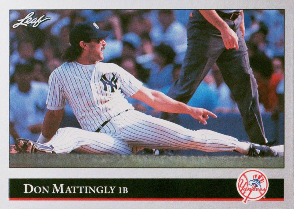 1992 Leaf Don Mattingly #57 Baseball Card