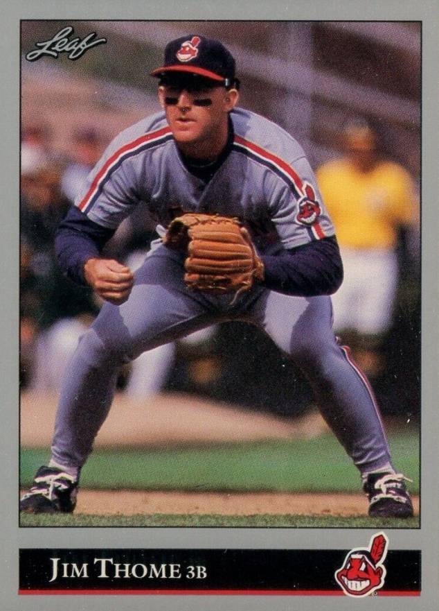 1992 Leaf Jim Thome #299 Baseball Card