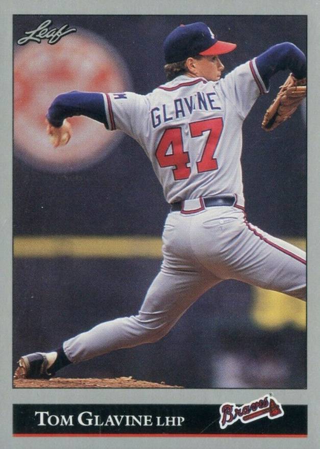 1992 Leaf Tom Glavine #279 Baseball Card