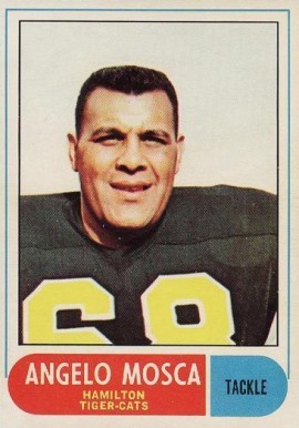 1968 O-Pee-Chee CFL Angelo Mosca #46 Football Card