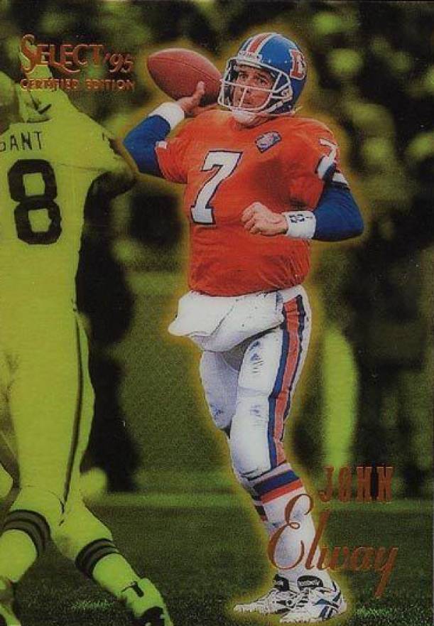 1995 Select Certified John Elway #46 Football Card