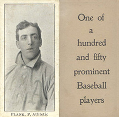 1903 Breisch-Williams (Type 1) !  Plank, P., Athletics # Baseball Card