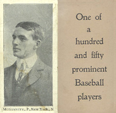 1903 Breisch-Williams (Type 1) !  McGinnity, P., New York, N # Baseball Card