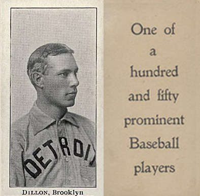 1903 Breisch-Williams (Type 1) !  Dlllon, Brooklyn # Baseball Card