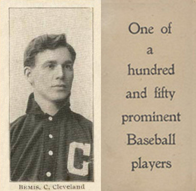 1903 Breisch-Williams (Type 1) !  Bemis, c., Cleveland # Baseball Card