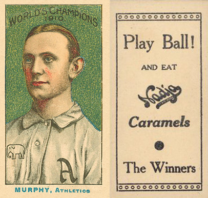 1910 Nadja Philadelphia Athletics Murphy, Athletics # Baseball Card