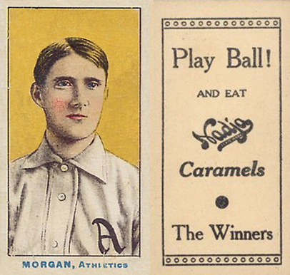 1910 Nadja Philadelphia Athletics Morgan, Athletics # Baseball Card