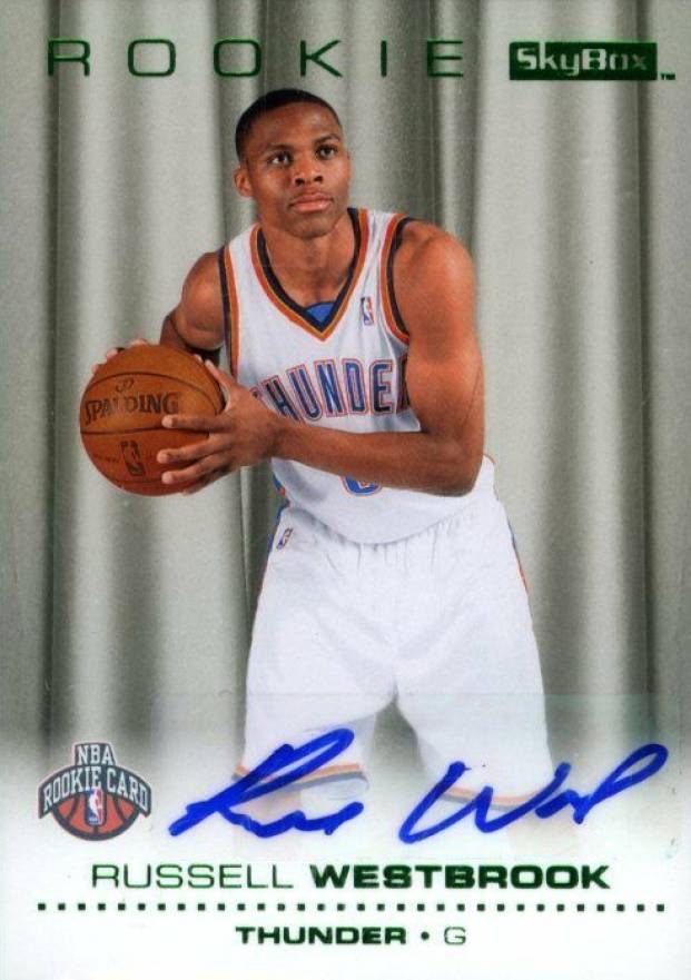 2008 Skybox Russell Westbrook #204 Basketball Card