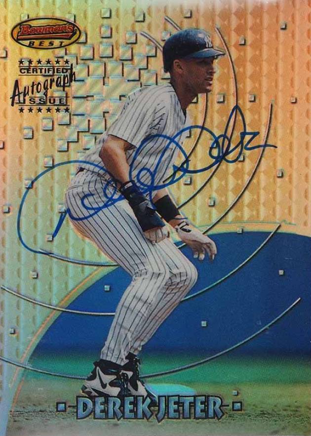 1997 Bowman's Best Derek Jeter #82 Baseball Card