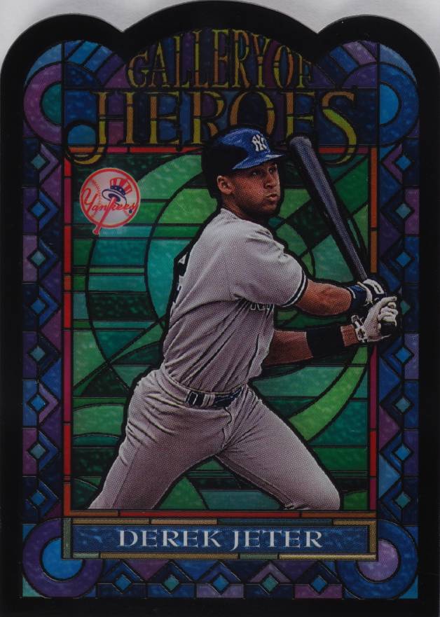 1997 Topps Gallery Gallery of Heroes Derek Jeter #GH1 Baseball Card