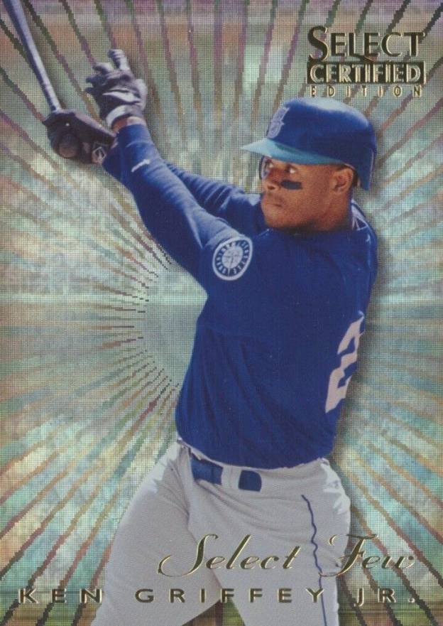 1996 Select Certified Select Few Ken Griffey Jr. #3 Baseball Card