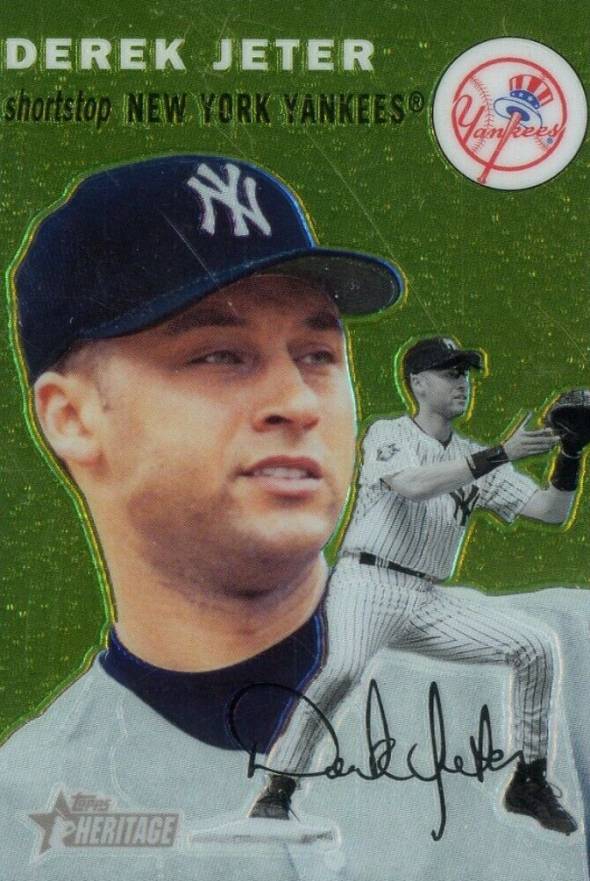 2003 Topps Heritage Chrome Derek Jeter #THC5 Baseball Card