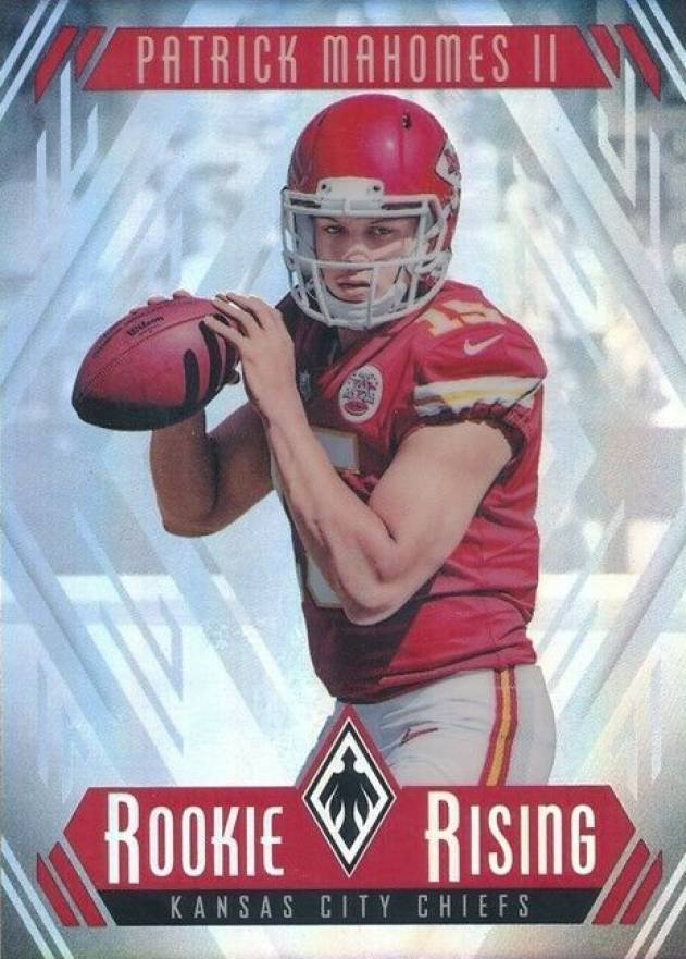 2017 Panini Phoenix Rookie Rising Patrick Mahomes II #RR-15 Football Card