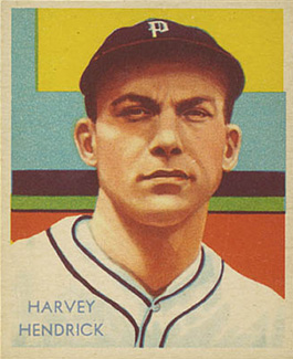 1934 Diamond Stars  Harvey Hendrick #41 Baseball Card