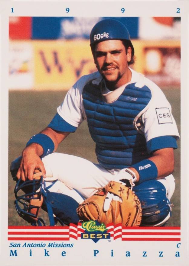 1992 Classic Best Mike Piazza #345 Baseball Card