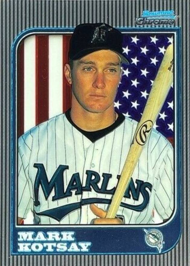 1997 Bowman Chrome International Mark Kotsay #128 Baseball Card