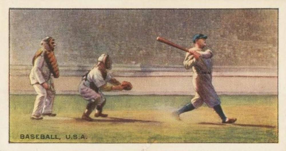 1935 Edwards, Ringer & Bigg Sports and Games Baseball USA #25 Baseball Card