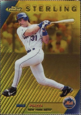 1999 Finest Mike Piazza #257 Baseball Card