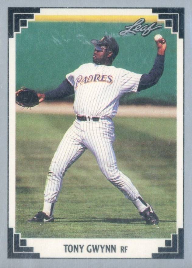 1991 Leaf Tony Gwynn #290 Baseball Card