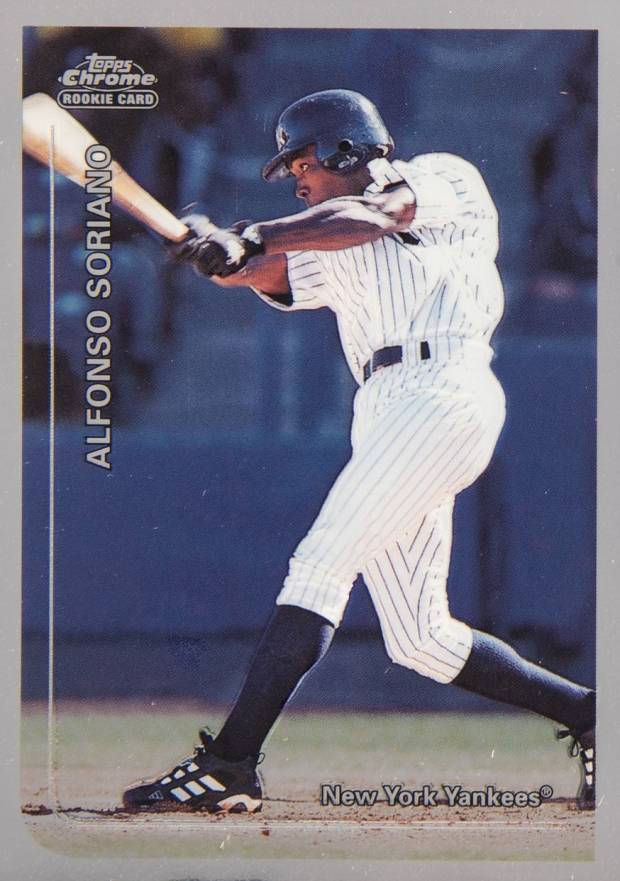 1999 Topps Chrome Traded Alfonso Soriano #T65 Baseball Card