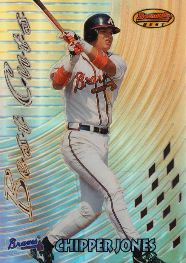 1997 Bowman's Best Cuts Chipper Jones #BC2 Baseball Card