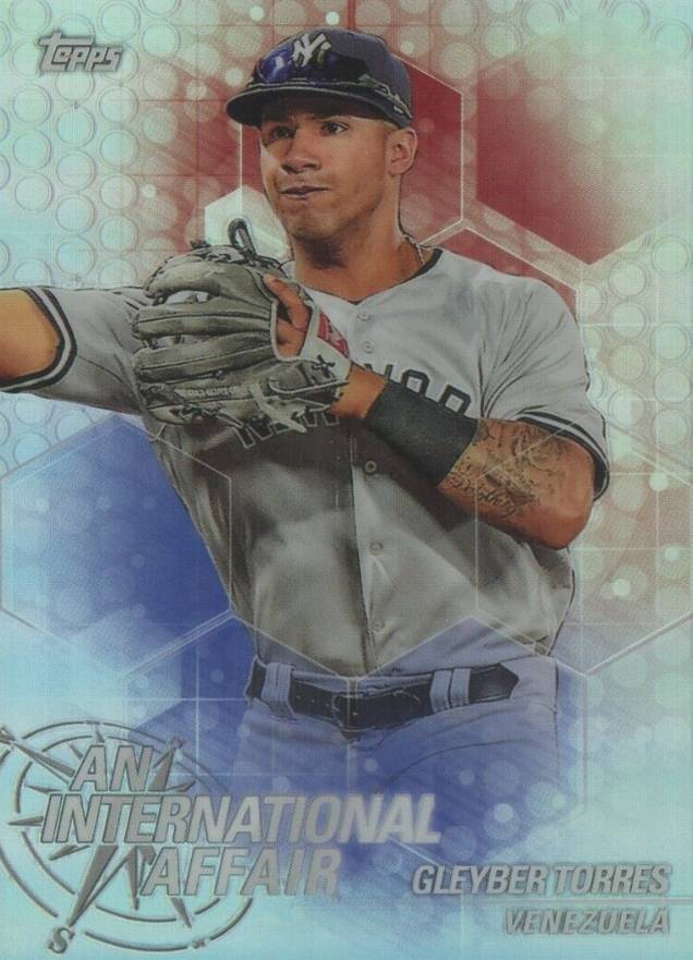 2018 Topps Chrome Update an International Affair Gleyber Torres #IA-GT Baseball Card