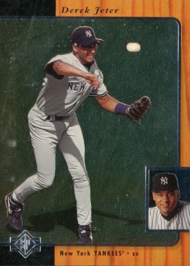 1996 SP Derek Jeter #135 Baseball Card